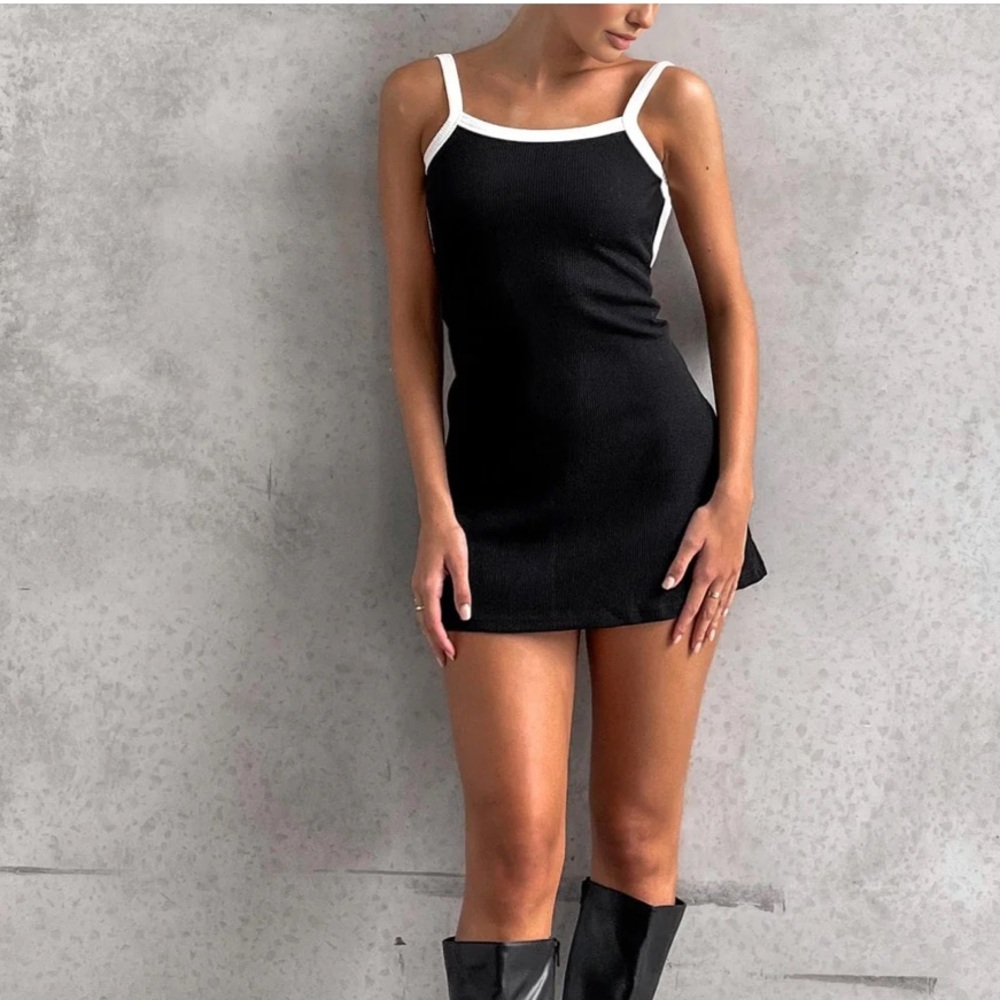 Commence backless dress